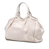 Large Diamante Raffia Sukey Tote